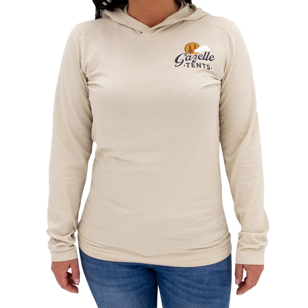 Gazelle Tents Campfire Long-Sleeve Hooded Tee