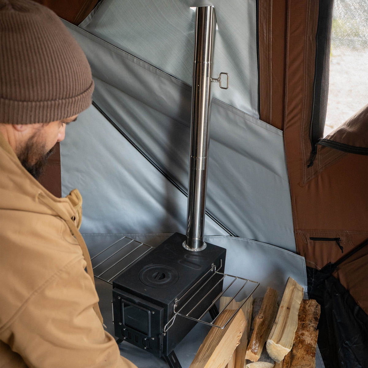 stove tent Backcountry™ Stove Jack Kit – Gazelle Tents