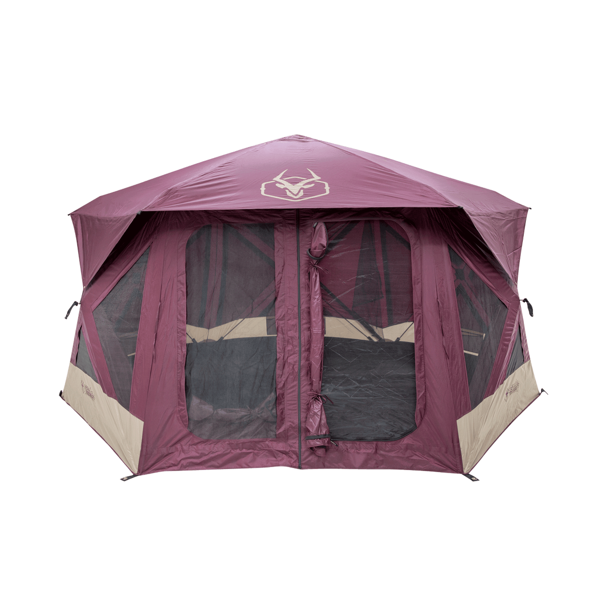 Gazelle Tents T-Hex Hub Tent Overland Edition, Easy 90 Second Set-Up,  Waterproof, UV Resistant, TriTech Mesh, Removable Floor, Ample Storage  Options, 