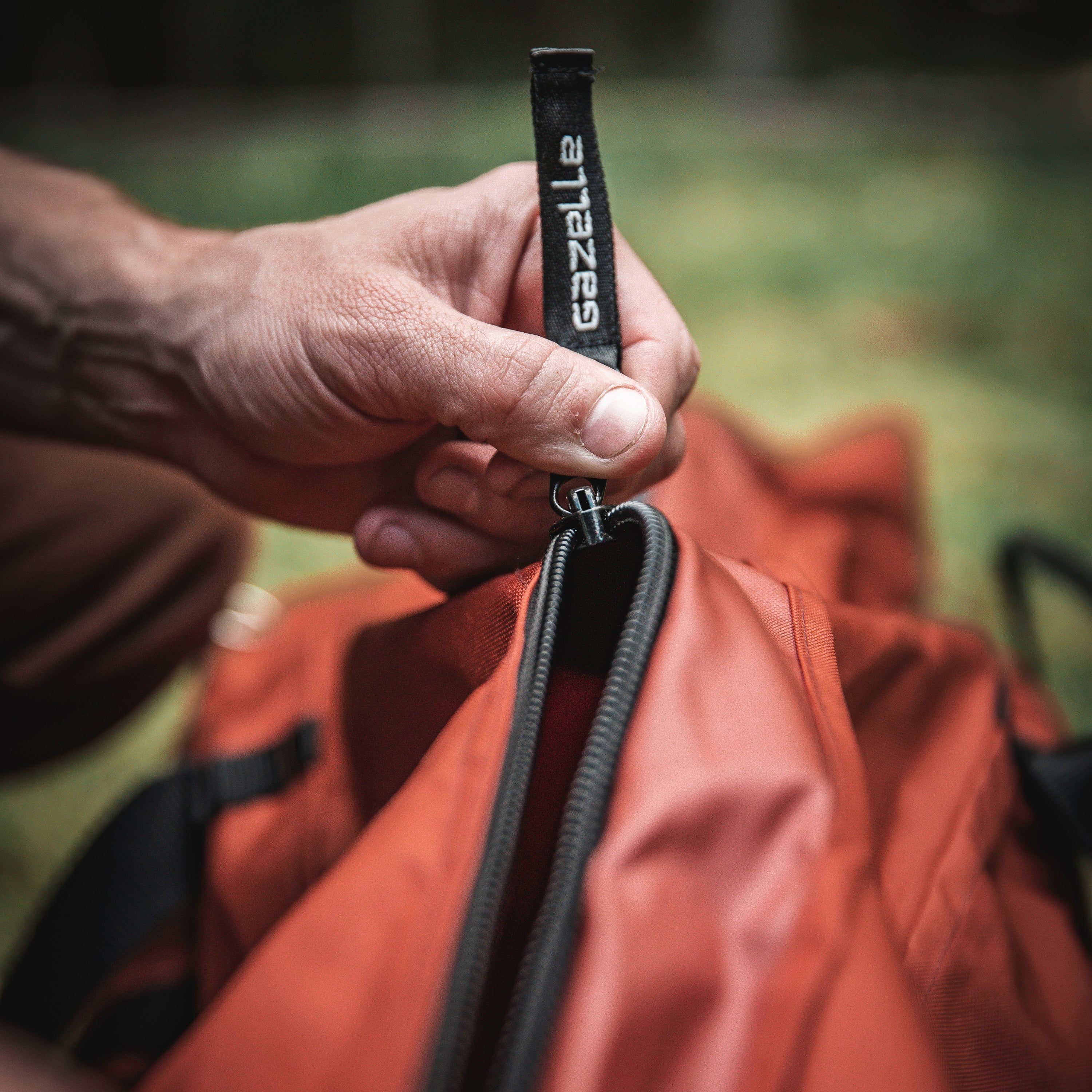 Gazelle Tents T4 Water-Resistant Duffle Bag, 600D Oversized Duffle