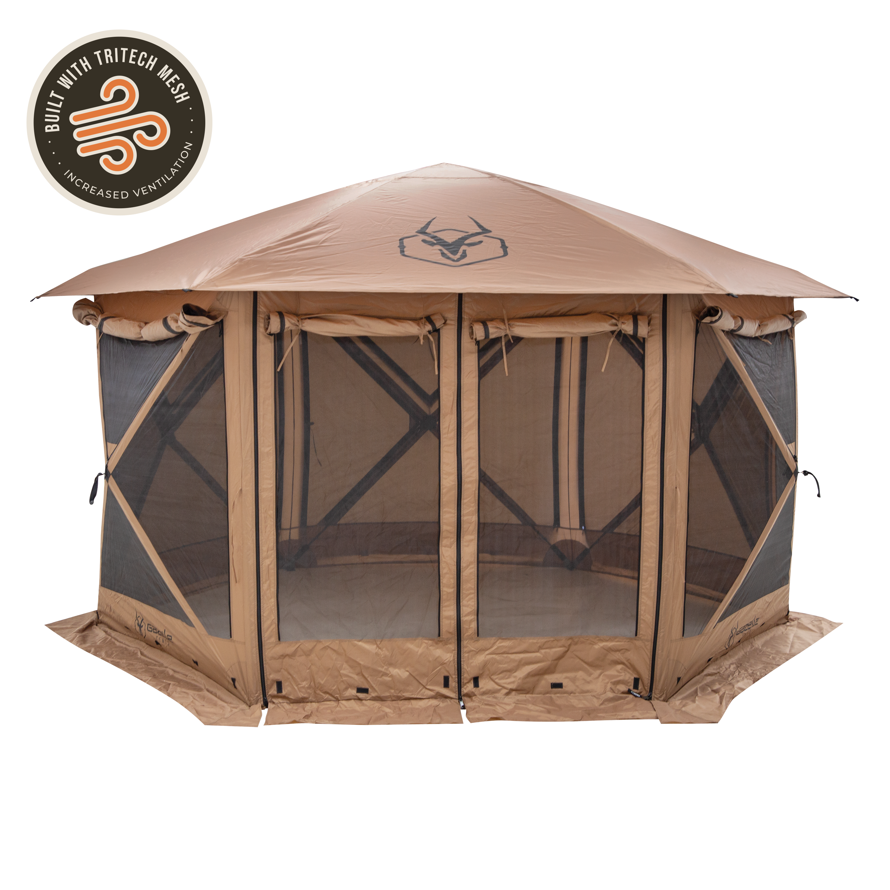 mobile tent G6 Cool Top 6-Sided Portable Gazebo