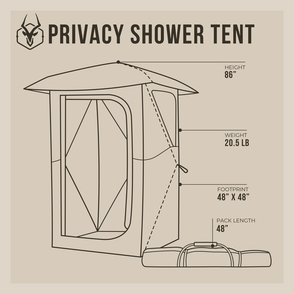 Privacy Shower Tent