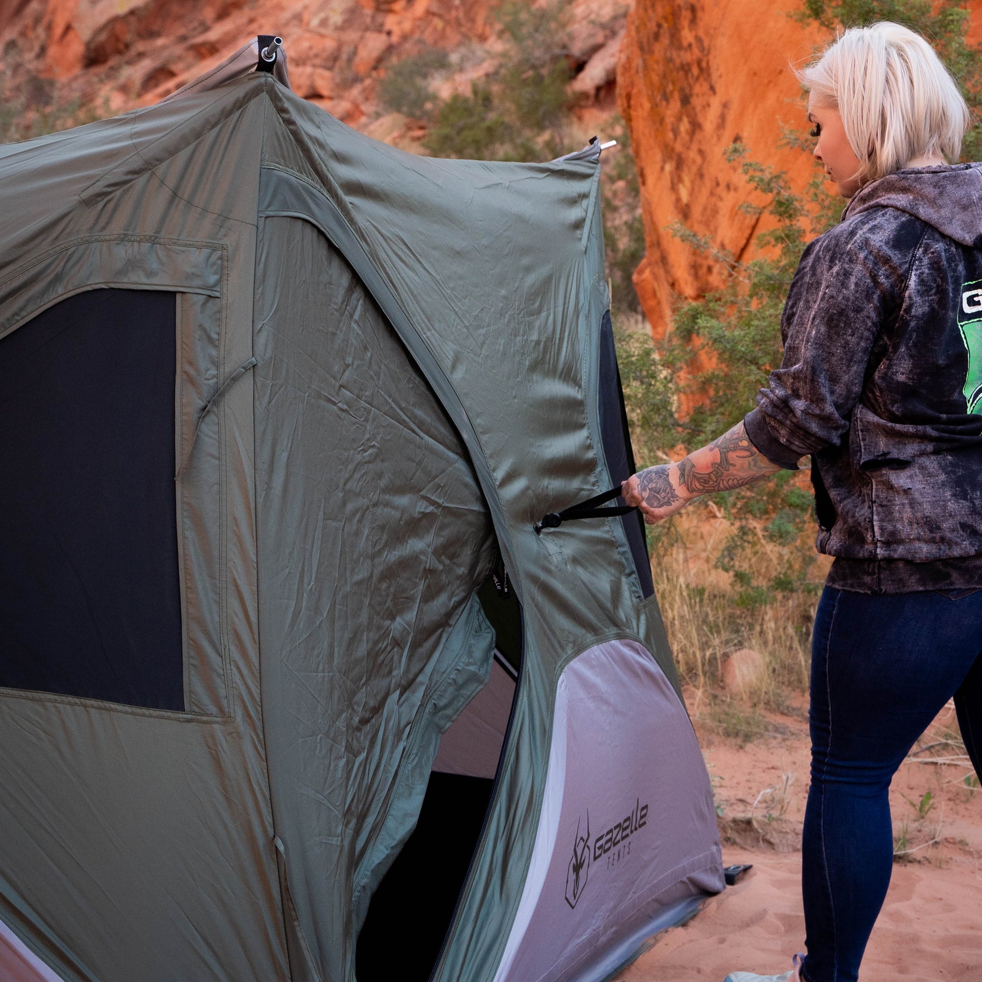 Alpine Green Gazelle T3X Hub Tent Alpine Green Gazelle T3X Hub Tent