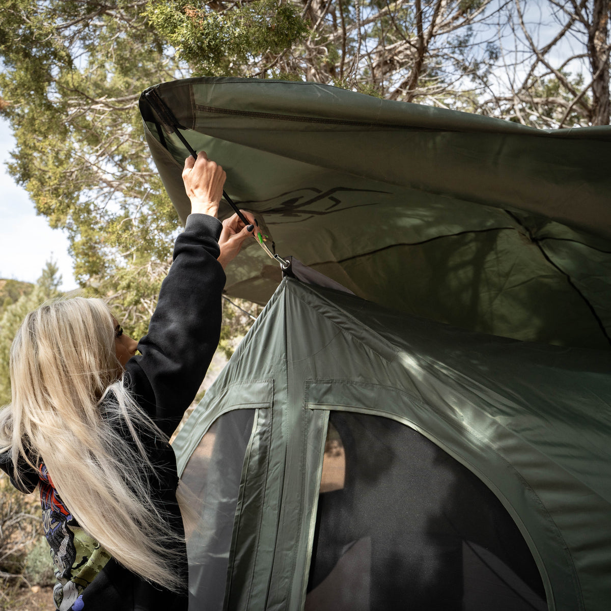 Gazelle Tents T4 Hub Tent, Easy 90 Second Set-Up, Waterproof, UV ...