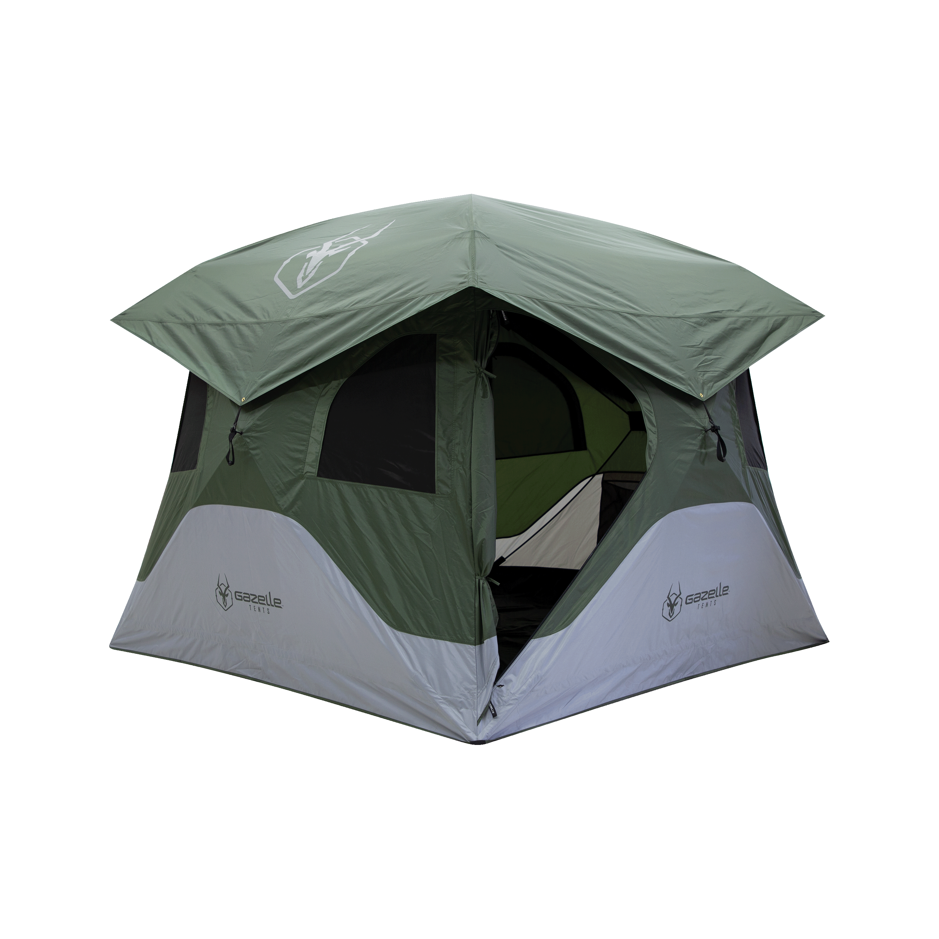 Gazelle Tents T4 Hub Tent, Easy 90 Second Set-Up, Waterproof, UV Gazelle Tents T4 Hub Tent, Easy 90 Second Set-Up, Waterproof, UV