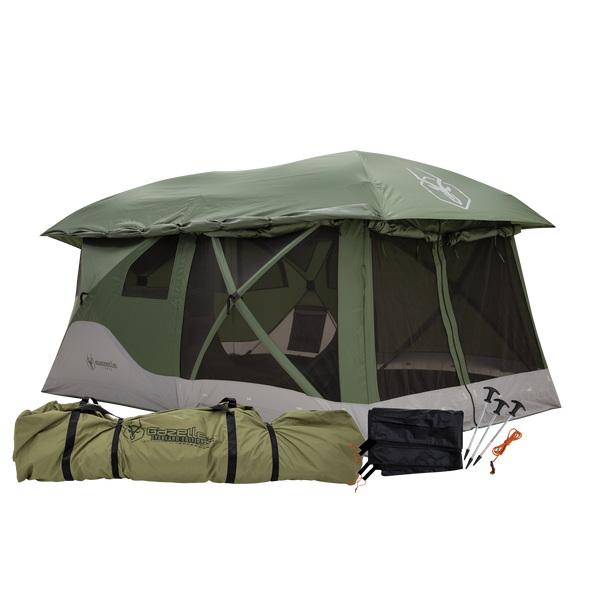 T4 Tandem with Overland Kit – Gazelle Tents