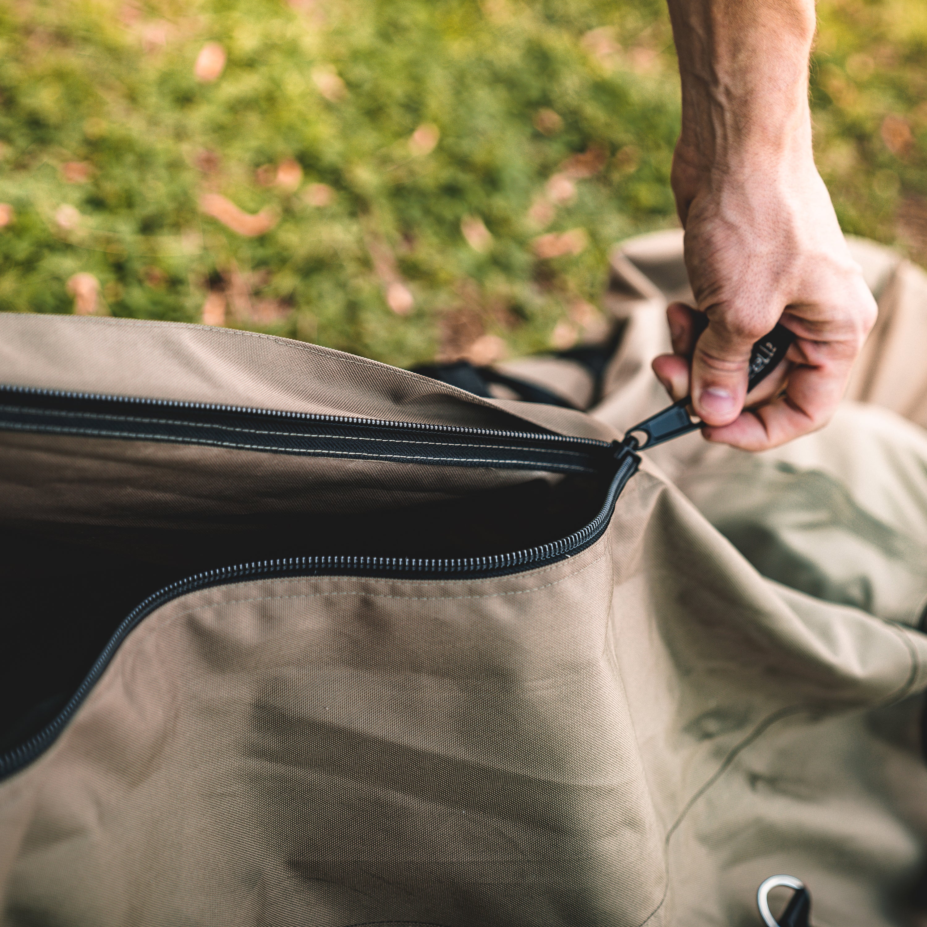Gazelle Tents T3 Tandem Water-Resistant Duffle Bag, 600D Oversized