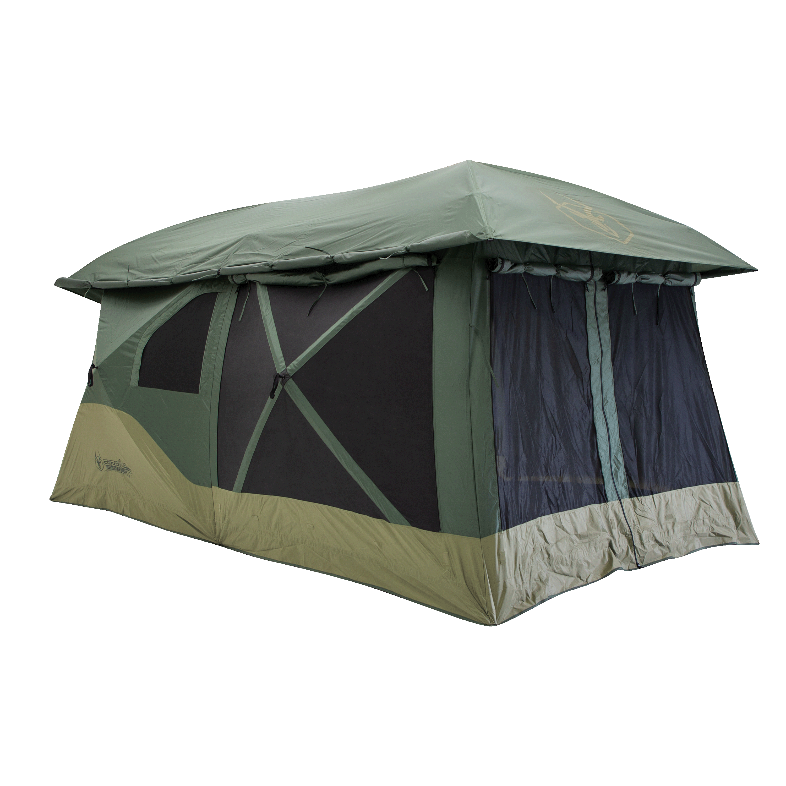 Gazelle Tents T4 Plus Hub Tent Overland Edition, Easy 90