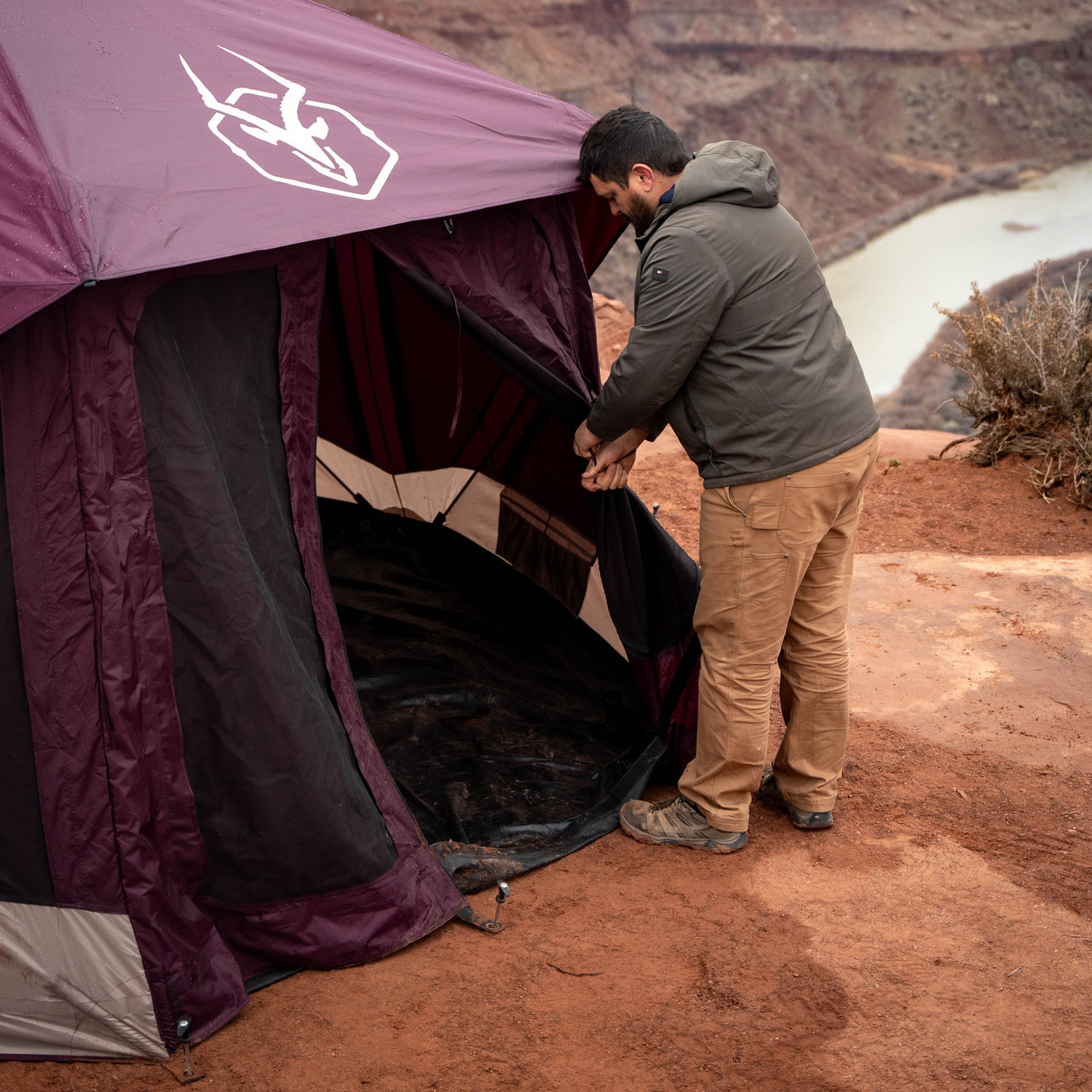 Gazelle Tents THex Hub Tent Overland Edition, Easy 90 Second SetUp