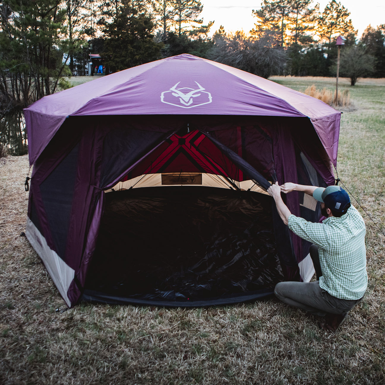 Gazelle Tents THex Hub Tent Overland Edition, Easy 90 Second SetUp